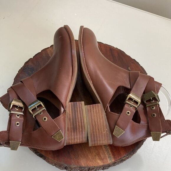 JEFFREY CAMPBELL 9 Handmade Ibiza Last Western Zippered Bootie - Picture 7 of 12